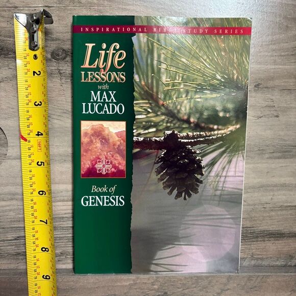 Life Lessons with Max Lucado Book of Genesis Inspirational Bible Study Series Ne - Picture 1 of 6